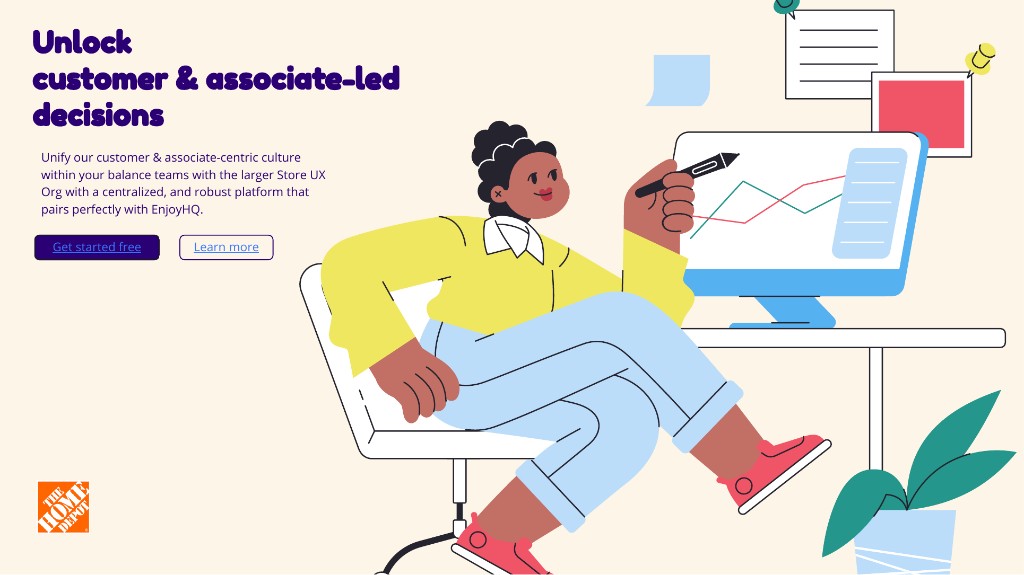 The 2022 Miro walkthrough for the centralized research platform: a home screen and a row of recorded onboarding videos.